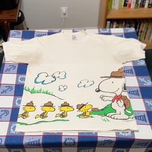 Vintage Snoopy and Woodstock T-Shirt